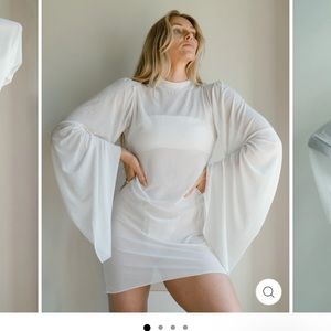 The Airy Mesh Dress - Londre (size small)